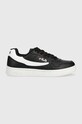 Kožené sneakers boty Fila Arcade L nízký černá FFM0041
