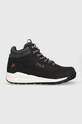 Кроссовки Fila Alpha кожа с покрытием чёрный FFM0168
