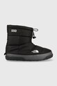 The North Face cizme de iarna Nuptse Apres sintetic negru NF0A7W4HKT01