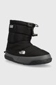 Čizme za snijeg The North Face Nuptse Apres MEN S BOOTIE NF0A7W4HKT01 crna AW23