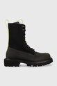 Rains trapery Palladium x Rains Show Combat Boot Neopren 22610 tekstylny czarny 22610.01