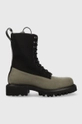 černá Trapery Rains 22610 Show Combat Boot Neopren Pánský