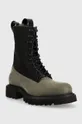 Čizme Rains Palladium x Show Combat Boot Neopren crna