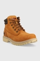 Helly Hansen leather biker boots yellow