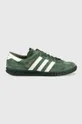 zielony adidas Originals sneakersy zamszowe HAMBURG Męski