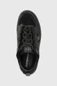black adidas Originals leather sneakers ADI2000