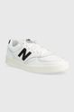 New Balance sneakers din piele Ct300sb3 alb