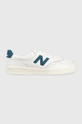 λευκό Δερμάτινα αθλητικά παπούτσια New Balance Ct300sn3 Ανδρικά