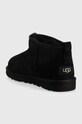 Obuwie UGG śniegowce zamszowe Classic Ultra Mini 1137391.BLK czarny