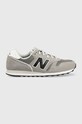 New Balance sneakersy ML373CG2 skóra zamszowa szary ML373CG2