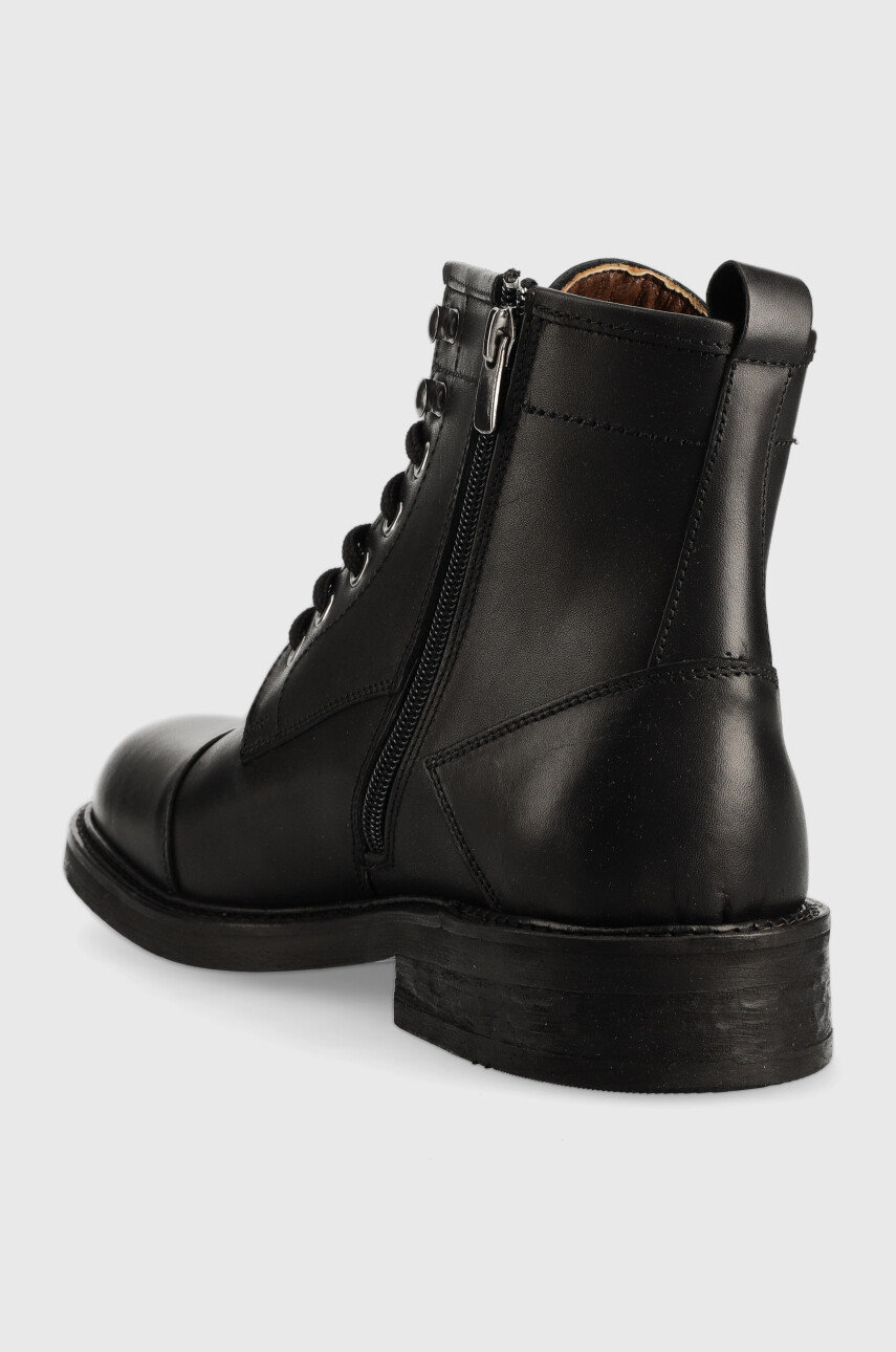 Guess buty skórzane Arco Lace Up Cholewka: Skóra naturalna, Wnętrze: Materiał syntetyczny, Skóra naturalna, Podeszwa: Materiał syntetyczny