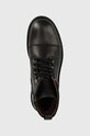 Guess buty skórzane Arco Lace Up czarny FM8ALU.LEA10.BLACK
