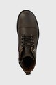 Guess trzewiki skórzane Arco Lace Up brązowy FM8ALU.LEA10.BROWN