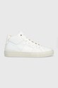 Guess sneakersy Ravenna Mid syntetyczny biały FM8RAM.LEA12.WHITE
