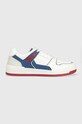 Guess sneakersy Vicenza Low imitacja skóry licowej biały FM8VIL.PEL12.WHITE