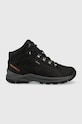 Merrell buty Erie Mid Leather Waterproof tekstylny czarny J500151