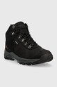 Merrell pantofi Erie Mid Leather Waterproof J500151 negru AW22