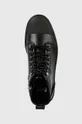 μαύρο Δερμάτινα παπούτσια Michael Kors Colin
