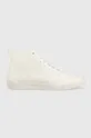 λευκό Δερμάτινα ελαφριά παπούτσια HUGO Ανδρικά