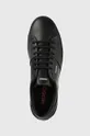 μαύρο Δερμάτινα αθλητικά παπούτσια HUGO Zero