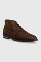 Tommy Hilfiger buty zamszowe FM0FM04174.GT6 brązowy AW22