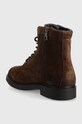 Obuwie Tommy Hilfiger buty zamszowe FM0FM04185.GT6 brązowy