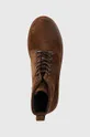 hnedá Semišové členkové topánky Tommy Hilfiger