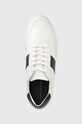 Tommy Hilfiger sneakers din piele alb FM0FM042840K5