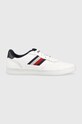 Superge Tommy Hilfiger Prijazno od planeta bela FM0FM04316.YBR