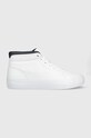 Tommy Hilfiger sneakersy skórzane Planet friendly biały FM0FM04172.YBR