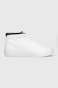 Tommy Hilfiger sneakersy skórzane Planet friendly biały FM0FM04172.YBR