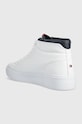 Obuwie Tommy Hilfiger sneakersy skórzane FM0FM04172.YBR biały