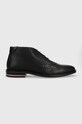 Usnjeni polškornji Tommy Hilfiger Signature Elegantno črna FM0FM04176.BDS