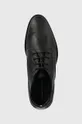 μαύρο Δερμάτινα κλειστά παπούτσια Tommy Hilfiger Signature