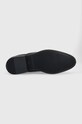 Tommy Hilfiger pantofi de piele Signature FM0FM04176.BDS negru