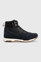 Tommy Hilfiger trapery skórzane skóra licowa granatowy FM0FM04206.DW5