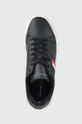 σκούρο μπλε Δερμάτινα αθλητικά παπούτσια Tommy Hilfiger