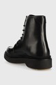 Παπούτσια Δερμάτινα μποτάκια Tommy Hilfiger FM0FM04194.BDS μαύρο