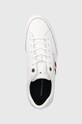 Sneakers boty Tommy Hilfiger bílá FM0FM04277.YBR
