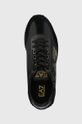černá Kožené sneakers boty EA7 Emporio Armani Vintage
