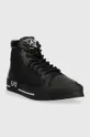 Πάνινα παπούτσια EA7 Emporio Armani Jv Allover μαύρο