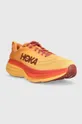 Hoka One One running shoes Bondi 8 orange