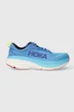 turquoise Hoka One One running shoes Bondi 8 Men’s