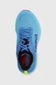 turquoise Hoka One One running shoes Bondi 8