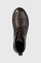 Kožené boty Levi's Track hnědá D5355.0003.29