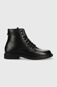 Levi's trapery skórzane Amos skóra licowa czarny D7051.0002.559