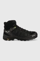 nero Salewa scarpe Alp Trainer 2 Mid GTX Uomo