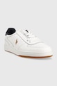 Kožené tenisky Polo Ralph Lauren Polo Crt 809877610001.100 bílá AW22