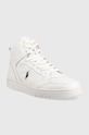Polo Ralph Lauren sneakers din piele 809877680001.100 alb AW22