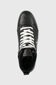 Polo Ralph Lauren sneakersy skórzane Polo Crt czarny 809877680002.001